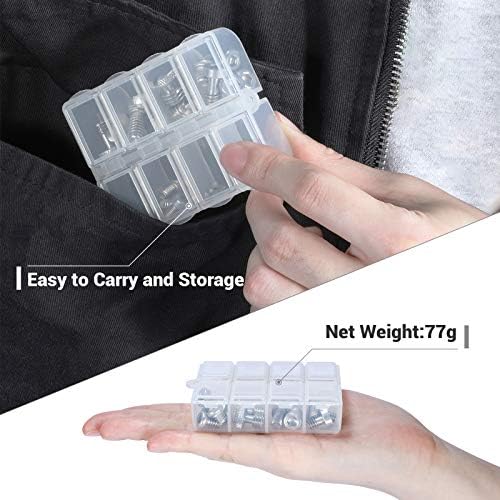 SmallRig 26 Pcs Stainless Steel Camera Screws, 1/4" 3/8" M2 M2.5 M3 M4 - Image 5