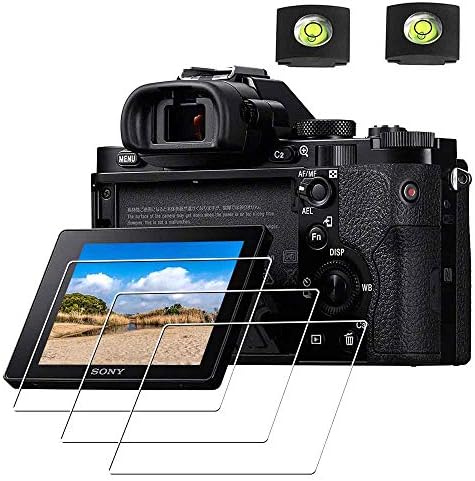 ULBTER Screen Protector for Sony Alpha 1 / A1 & HotShoe Cover [3+2Pack] by ULBTER