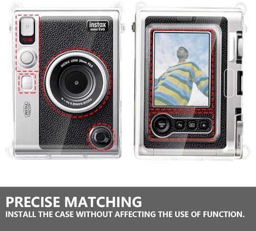 CAIYOULE Camera Case for Fujifilm Instax Mini EVO Instant Film Camera - Image 5