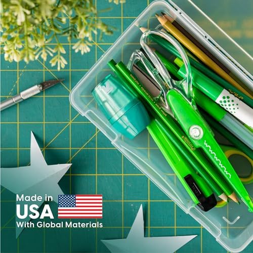 IRIS USA Photo Storage Cases |Made in USA| Fits 5"x7", (10-Pack) - Clear - Image 2