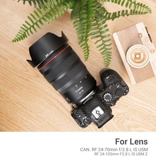 Lens Hood for Canon RF 24-105mm F2.8 L is USM Z,RF 24-70mm F2.8 L is USM Lens,Reversible Lens Shade Replace Canon EW-88E Lens Hood, Compatible with 82mm Filters and Lens Cap - Image 2