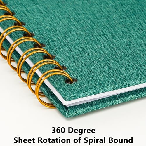 Scrapbook Photo Album, Linen Covered, 10x10 Inches, 20 Sheets/40 Pages - Image 5