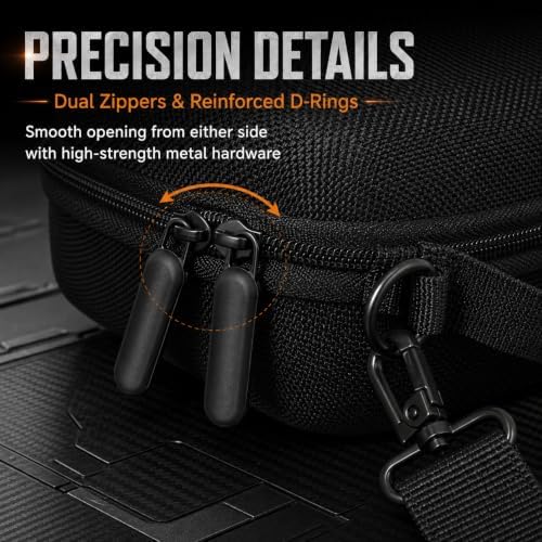Small EVA Camera Case for Mirrorless and Compact Cameras, Black - Image 5