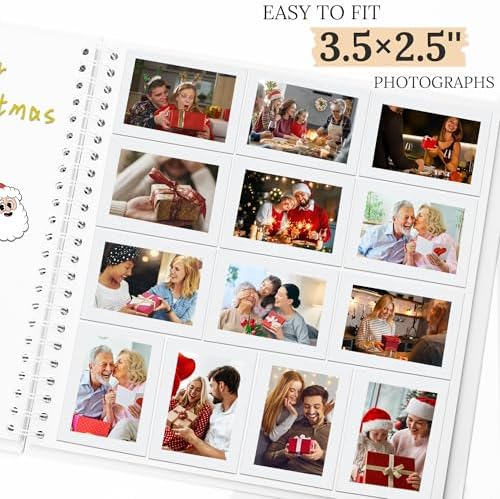 Scrapbook Photo Album 12"x12" 50 Sheets 100 Pages Hardcover Kraft Paper - Image 4