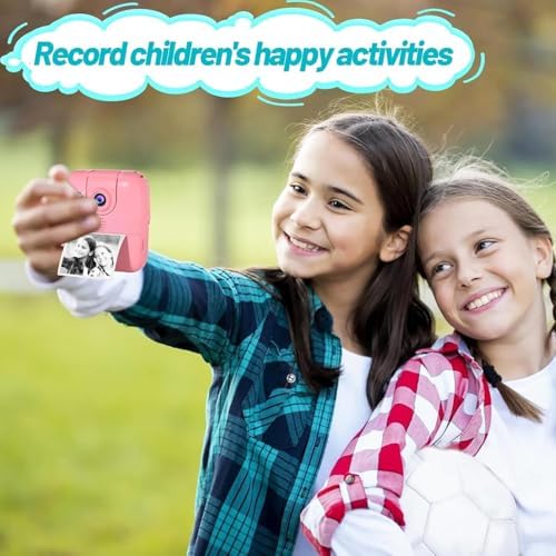 9 Roll 1''×2.2'' Kids Camera Paper Roll Refill for Kid Camera Instant Print - Image 2