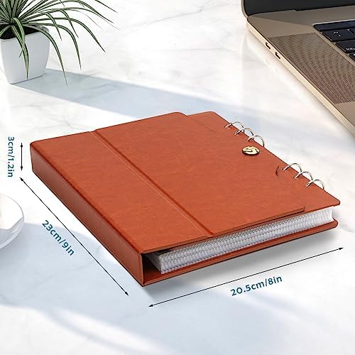 ZEEYUAN Double-Side Displaying 4x6 Flip Photo Album on Stand Vertical Family Photo Album - Image 5