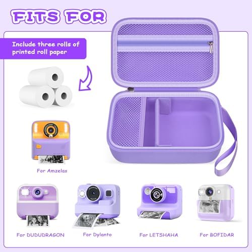 Boobowl Kids Instant Print Camera Case for Dylanto, for Gofunly Cameras - Image 2