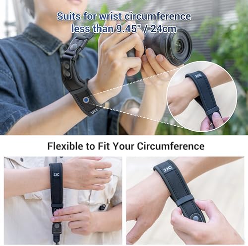 JJC Camera Hand Strap Wrist Strap for Canon EOS R50 Nikon Z6 II Z7 II Z50 - Image 3