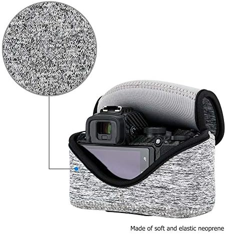 Neoprene Camera Sleeve Case for Nikon Z50II/Sony ZV-E10 II +16-50mm lens - Image 4