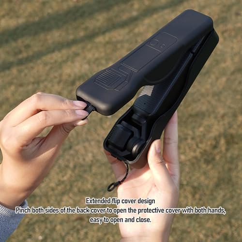 Cover Case for 3, Water Proof Camera Storage Box Hard Case Cover, Portable Camera Flip Cover for 3, Guard PTZ from Impacts, Built in Soft Cushion, Black - Image 5