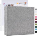 Mublalbum 12x12 Inch 3 Ring DIY Scrapbook Photo Album 80 Pages, Grey by Mublalbum