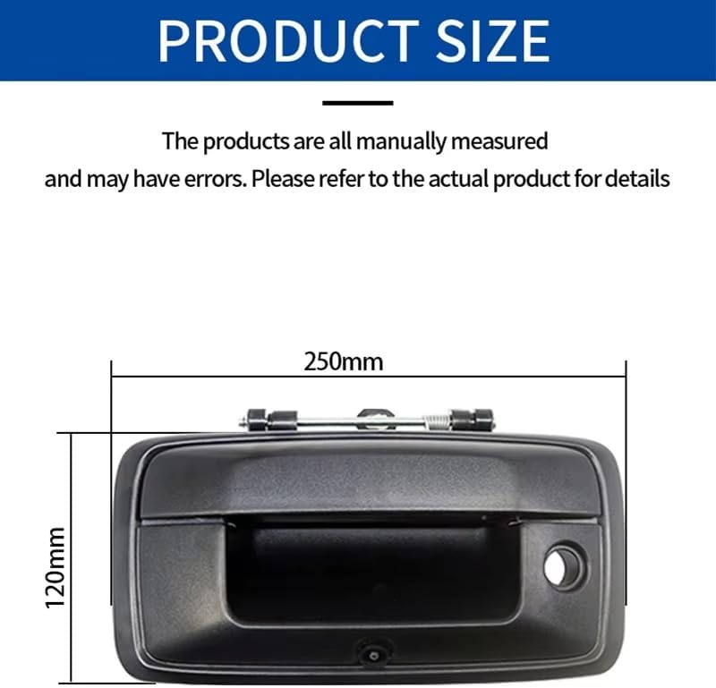 Reversing Camera Kit for Chevrolet for Silverado 1500 for Base for WT 2014-2015 AHD Tailgate Handle Reverse Camera - Image 4