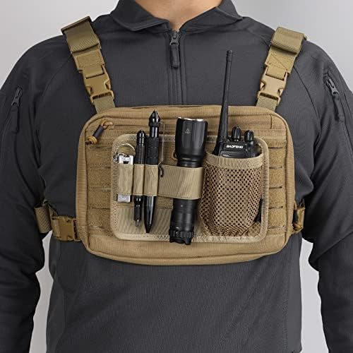 LIVANS Tactical Bag Insert Panel Organizer, Hook and Loop Modular Organizer - Image 3