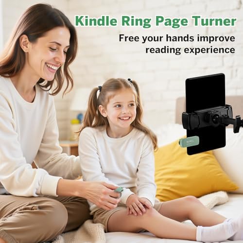 Page Turner Ring for Kindle,Remote Control for iPhone iPad Tablets eReaders - Image 2