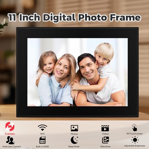 Frameo 11 Inch WiFi Digital Picture Frame with 64GB Memory - Image 2
