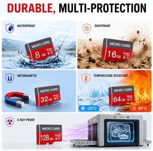 2 Pack 32GB Micro SD Card Class10 Memory Card U3 TF Card with Adapter for Smartphones, Tablets, and Cameras - Image 6