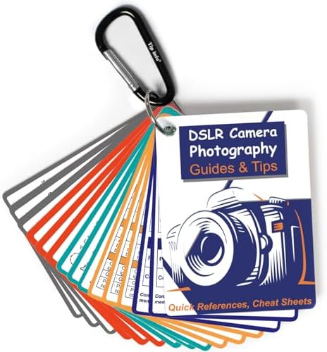 DSLR Cheat Sheet Photography Accessories Camera Accessories for Canon Nikon by Tip+Info