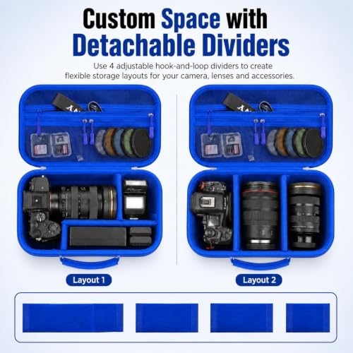 Camera Case for Canon EOS Rebel T7/R50/R100/for Sony a7iv/Mirrorless - Image 2