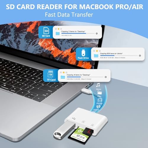 USB C Dual Slots with OTG Camera Digital Adapter - Image 4