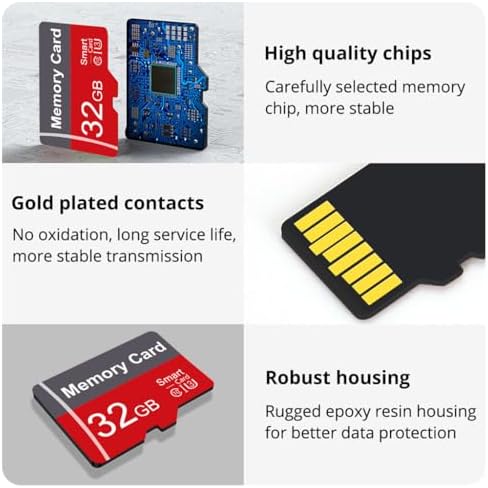 2 Pack Memory Card 32GB with Adapter, High Speed TF Card, UHS-I C10 A1 Memory TF Card for Tablet/Mobile Phone/Camera/Car Audio/Game Console (32, GB) - Image 7
