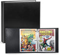Comic Book Storage Album, Comic Book Binder - for Current, Silver Age, Regular Comics Bagged and Boarded, Binder with 12 Super Heavyweight Sleeves, Acid-Free, Gift for Comic Collectors by TUTATA