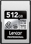 Lexar 512GB CFexpress Type A Silver 4.0 Card, 1750/1650 MB/s, 8K Video by Unknown