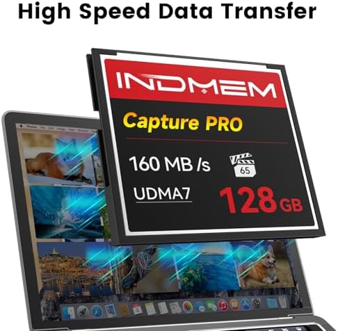 CF Card 128GB High Speed UDMA CF Memory Card Up to 160MB/s Camera Card - Image 3