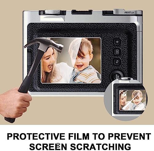 CAIYOULE Camera Case for Fujifilm Instax Mini EVO Instant Camera, Brown - Image 6