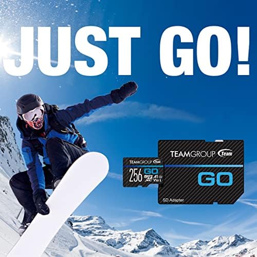 TEAMGROUP GO Card 128GB Micro SDXC UHS-I U3 V30 4K for GoPro & Action Cameras Flash Memory Card with Adapter for Outdoor 4K Shooting TGUSDX128GU303 - Image 2