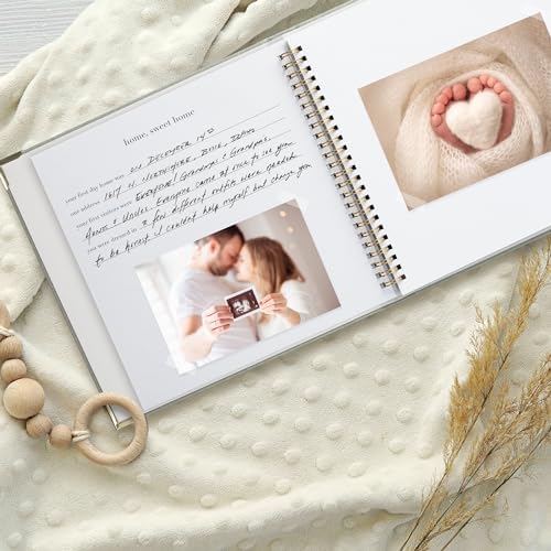 Keepsake Baby Memory Book for Boys and Girls - Timeless First 5 Year Book - Image 5