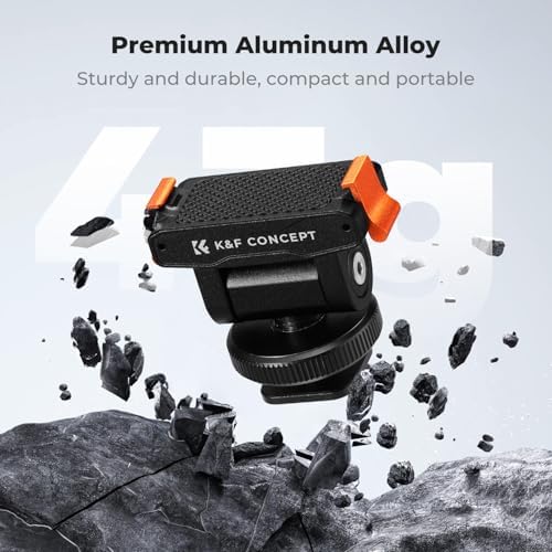 K&F CONCEPT Cold Shoe Mount Compatible with DJI Osmo Nano/Osmo Action 6 - Image 5