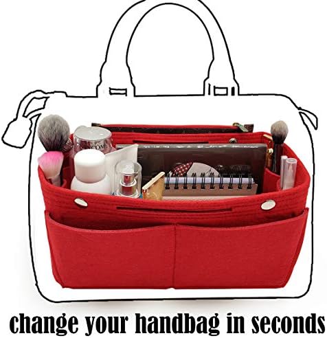 LEXSION Purse Organizer Insert Multi Pocket Bag Organizer Shaper - Image 6