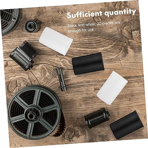 20pcs Film Canisters Reel Storage for Film Empty Camera Reel Cases Small Lids - Image 5