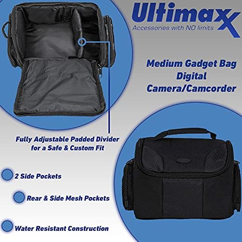 Ultimaxx 49mm Accessory Kit for Canon EOS M, M10, M100, M200, M50, M50, Mark II, Rebel SL1 &More - Includes: Ultra 64GB SDXC, 0.43x Wide Angle Lens Attachment, 6PC Gradual Color Filter Kit & Much More - Image 7