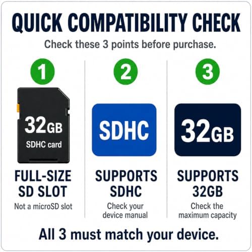 LinkMore XV11 32GB Full-Size SDHC Card, UHS-I U1 V10, 97MB/s Read - Image 4