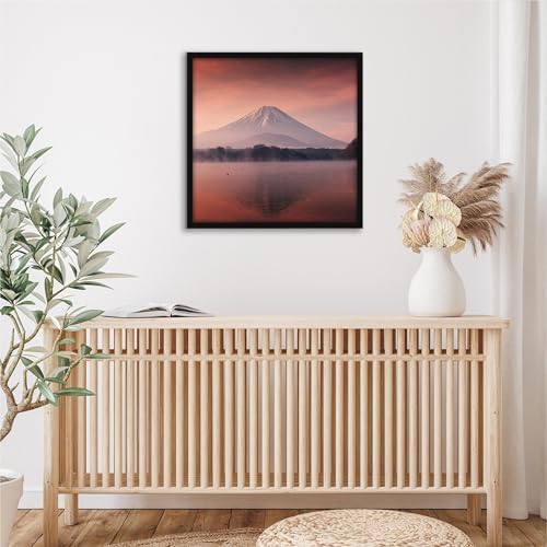 Americanflat 20x20 Poster Frame - Slim Molding - Black - Image 5