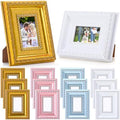 12 Pcs 2 x 3 Inch Small Colorful Picture Frames Bulk Vintage by Unknown