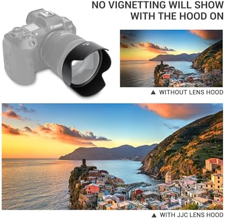 JJC Tulip Flower Lens Hood for Canon RF 45mm f/1.2 STM, Replaces ES-73B - Image 5