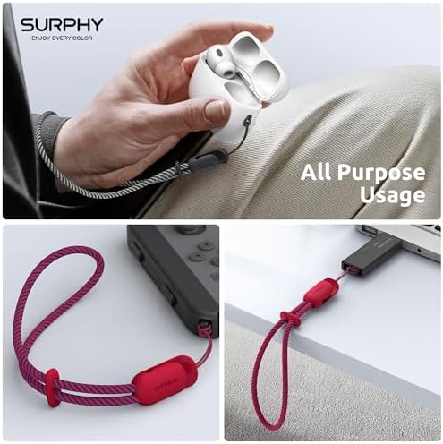 SURPHY 2 Pack Phone Lanyard, Phone Wrist Strap for Case, Camera Wrist Strap - Image 5