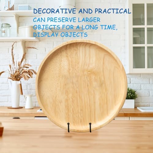 Decolore 5 Pack 12 Inch Black Picture Stands Plate Stands for Display Large Book Stands for Picture, Decorative Plate, Book, Frame, Tabletop Poster - Image 5
