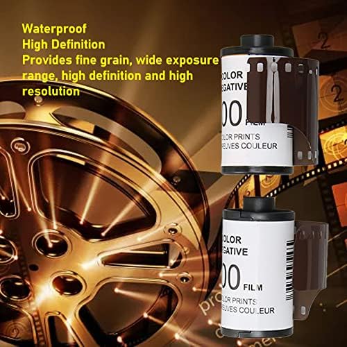 2 Rolls 35mm Camera Color Film, 12 Sheets Each ISO 200, HD Vintage Style, Color Negative Film Compatible with 135 Cameras - Image 4