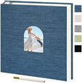 Vienrose Self Adhesive Photo Album Arch Window Scrapbook 40 Pages Blue by Vienrose