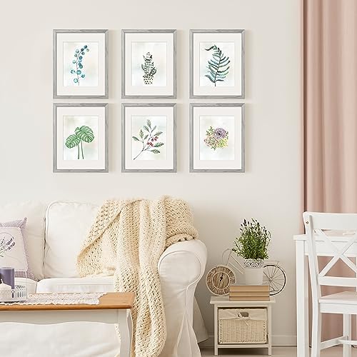 upsimples 11x14 Picture Frame, Gallery Wall Frames Set of 5, Gray - Image 2