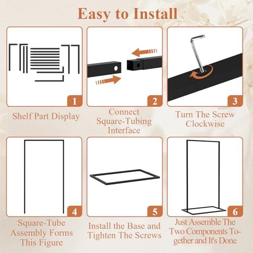 Wedding Sign Holder for Welcome Signs and Seating Charts,Black - Image 6