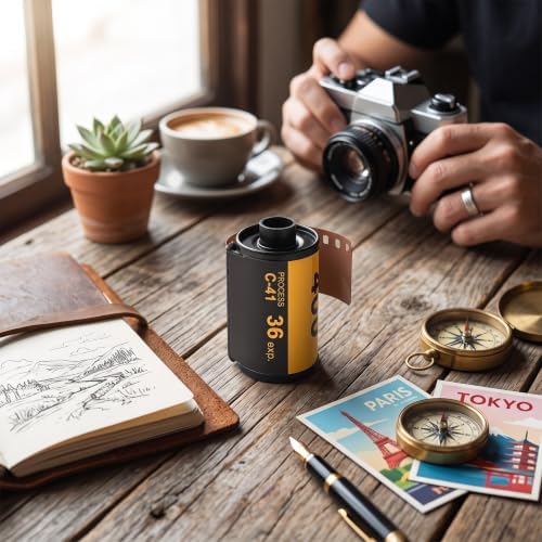 35mm Color Film, 320-400 ISO, Fine Grain Wide Exposure Latitude for 135 Camera, Color Negative Film, Medium Contrast (36 Sheet) - Image 4