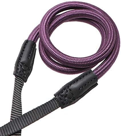 Quick Release Camera Neck Strap Shoulder Strap Belt for Mirrorless Digital Cameras Climbing Rope with Quick Release QD Loops Connector with O-Ring Adjustable Length 30-53inch Purple - Image 5
