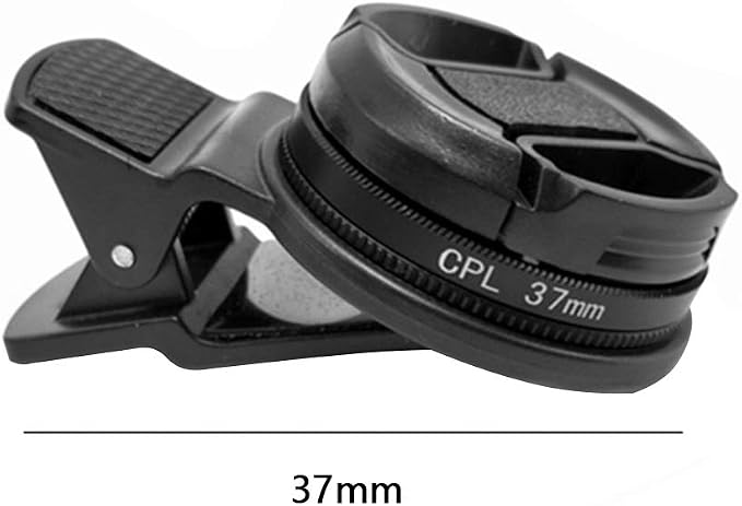 37mm CPL Phone Filter - Circular Polarizer Lens, Includes CPL Lens and Clip - Image 7