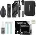 Professional DSLR Camera Cleaning Kit with APS-C Cleaning Swabs, Microfiber Cloths, Camera Cleaning Pen, for Camera Lens, Optical Lens and Digital SLR Cameras. by KuuZuse
