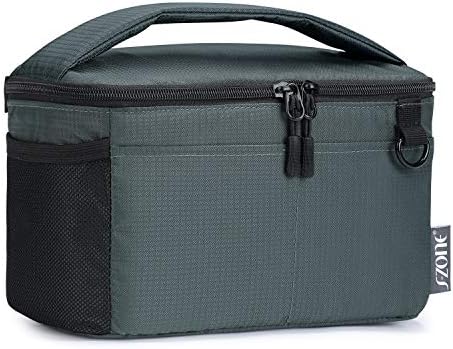 S-ZONE Water Resistant Camera Insert Bag with Sleeve Camera Case by S-ZONE