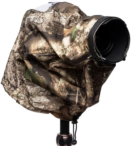 Think Tank Emergency Camera Rain Cover for DSLR and Mirrorless Cameras with 24-70mm Lens - Small (Realtree APX Camouflage) - Image 2